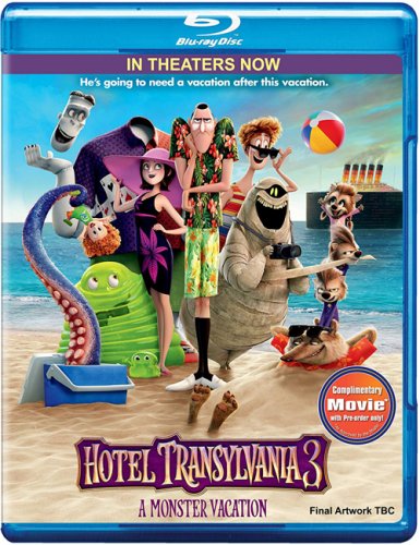 Постер к фильму Монстры на каникулах 3: Море зовёт / Hotel Transylvania 3: Summer Vacation (2018) BDRip 720p от селезень | Лицензия