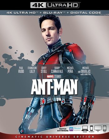 Постер к фильму Человек-муравей / Ant-Man (2015) UHD BDRip 2160p от селезень | 4K | HDR | D, A | Лицензия