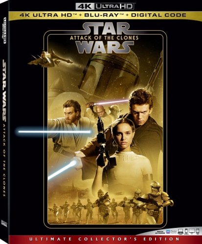 Звездные войны: Эпизод 2: Атака клонов / Star Wars: Episode II - Attack of the Clones (2002) UHD BDRemux 2160p от селезень | 4K | HDR | Лицензия