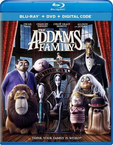 Постер к фильму Семейка Аддамс / The Addams Family (2019) BDRip 720p от селезень | Лицензия