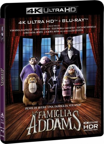 Постер к фильму Семейка Аддамс / The Addams Family (2019) UHD BDRemux 2160p от селезень | 4K | HDR | D, A | Лицензия
