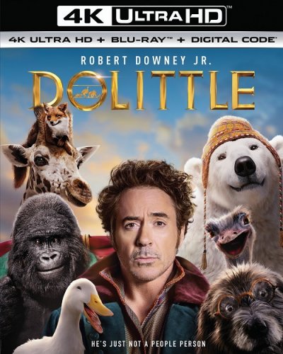 Удивительное путешествие доктора Дулиттла / Dolittle (2020) UHD BDRip 2160p от селезень | 4K | HDR | iTunes