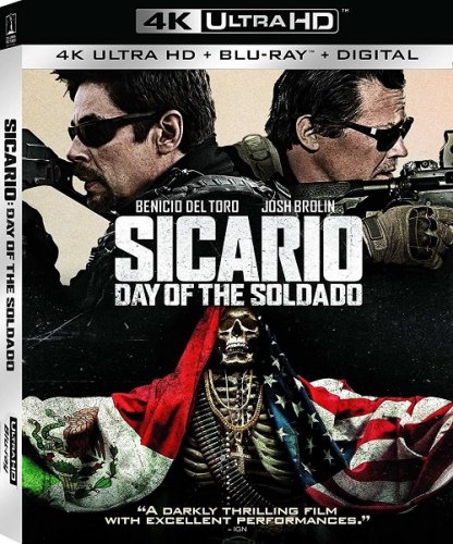 Постер к фильму Убийца 2. Против всех / Sicario: Day of the Soldado (2018) UHD BDRemux 2160p от селезень | 4K | HDR | Dolby Vision | D, P, A | iTunes