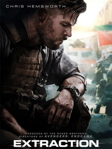 Постер к фильму Тайлер Рейк: Операция по спасению / Эвакуация / Extraction (2020) UHD WEB-DLRip 2160p от селезень | 4K | HDR | D