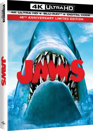 Постер к фильму Челюсти / Jaws (1975) UHD Blu-Ray EUR 2160p | 4K | HDR | Dolby Vision | Лицензия