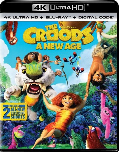 Семейка Крудс: Новоселье / The Croods: A New Age (2020) UHD Blu-Ray 2160p | 4K | HDR | Dolby Vision | Лицензия
