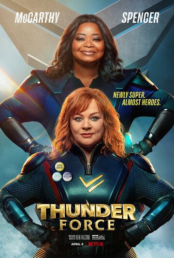 Постер к фильму Сила Грома / Thunder Force (2021) WEB-DL 1080p от селезень | Netflix