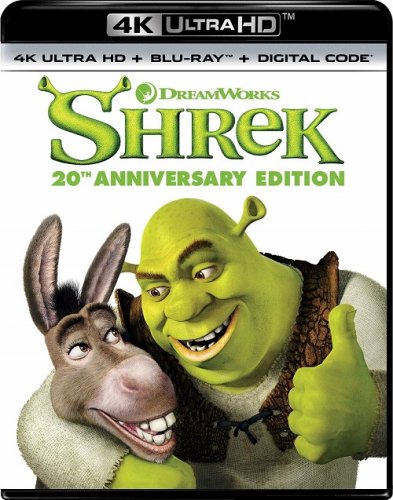 Постер к фильму Шрэк / Shrek (2001) UHD BDRemux 2160p от селезень | 4K | HDR | D, P, A | Лицензия