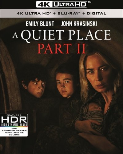 Постер к фильму Тихое место 2 / A Quiet Place Part II (2021) UHD BDRemux 2160p от селезень | HDR | Dolby Vision | Лицензия