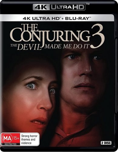 Постер к фильму Заклятие 3: По воле дьявола / The Conjuring: The Devil Made Me Do It (2021) UHD BDRemux 2160p от селезень | 4K | HDR | D