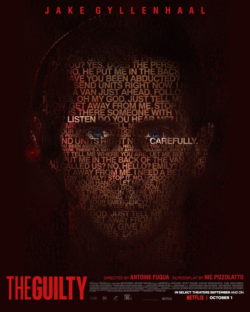 Постер к фильму Виновный / The Guilty (2021) WEB-DL-HEVC 1080p от селезень | HDR | Netflix