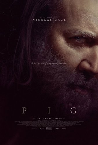 Постер к фильму Свинья / Pig (2021) BDRip 720p от селезень | P, A | iTunes