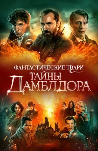 Постер к Фантастические твари: Тайны Дамблдора / Fantastic Beasts: The Secrets of Dumbledore (2022) BDRip 720p от селезень | Лицензия