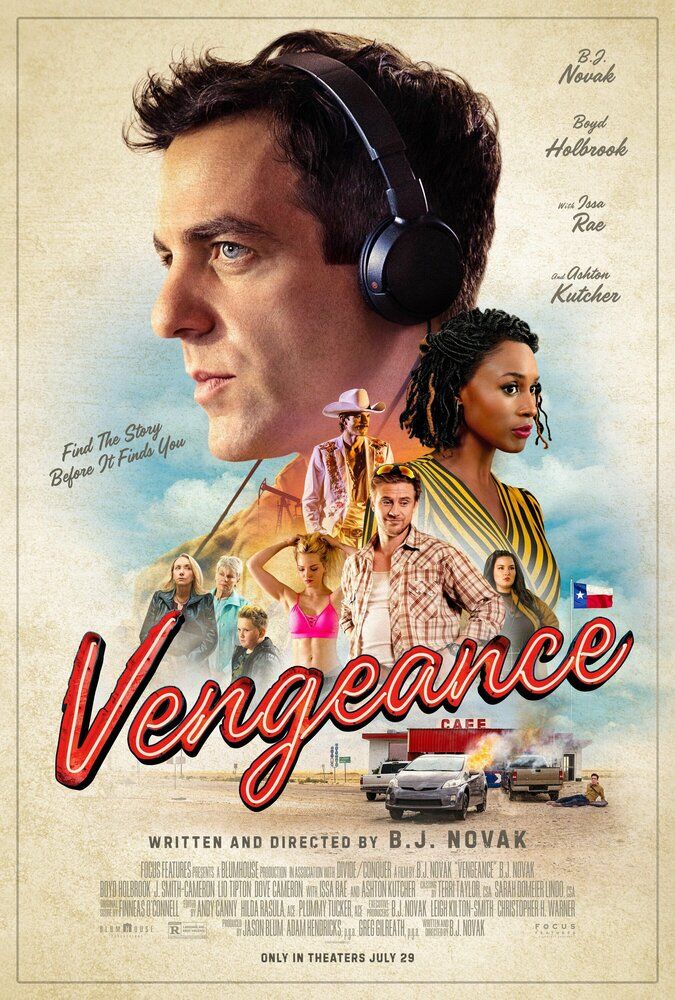 Постер к фильму Месть / Vengeance (2022) BDRip 1080p от селезень | D, P