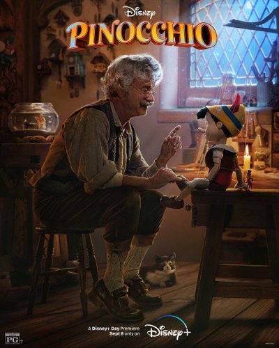Постер к фильму Пиноккио / Pinocchio (2022) WEB-DL 1080p от селезень | P