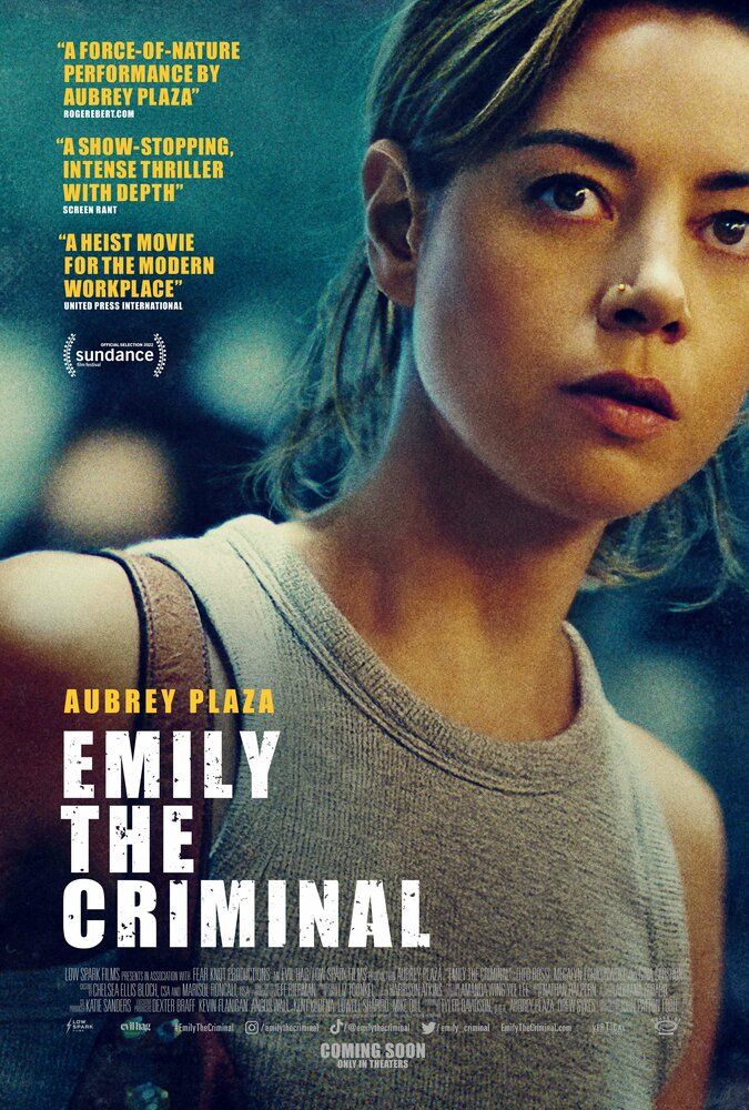 Постер к фильму Преступница Эмили / Emily the Criminal (2022) BDRip 720p от селезень | P, A