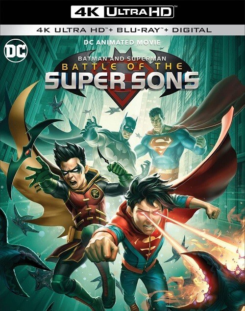 Постер к фильму Бэтмен и Супермен: битва Суперсыновей / Batman and Superman: Battle of the Super Sons (2022) UHD BDRemux 2160p от селезень | 4K | HDR | P